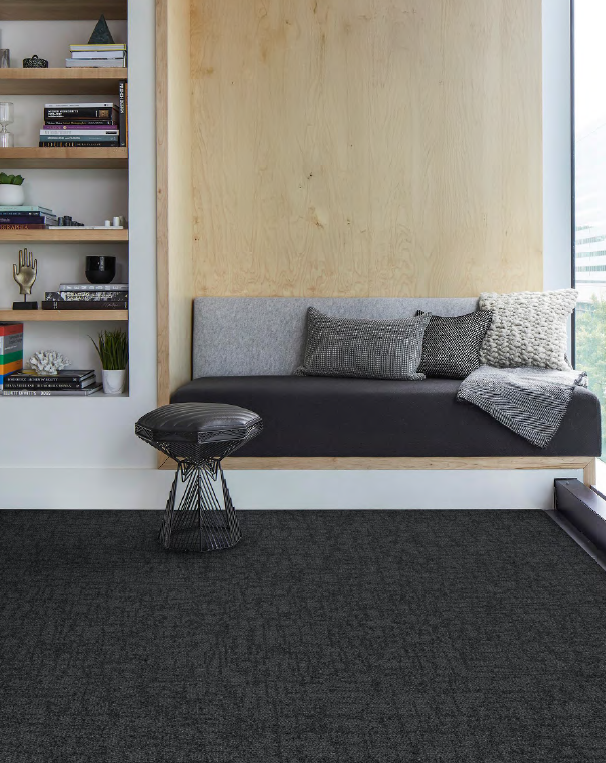 Interface NH611 "Charcoal" Carpet tile - Box (5m2)